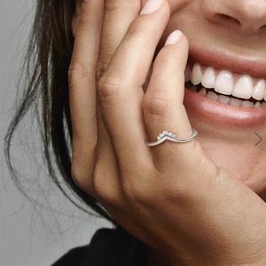 Pandora Tiara Wishbone ring! 🤍